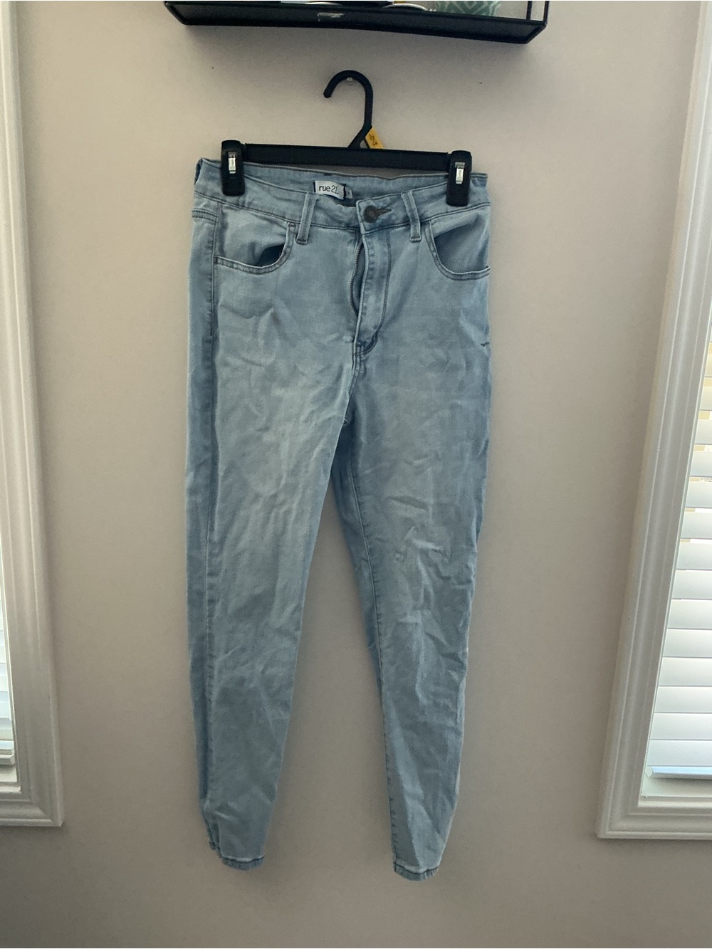Rue21 Light Blue Skinny High-Rise Jeans